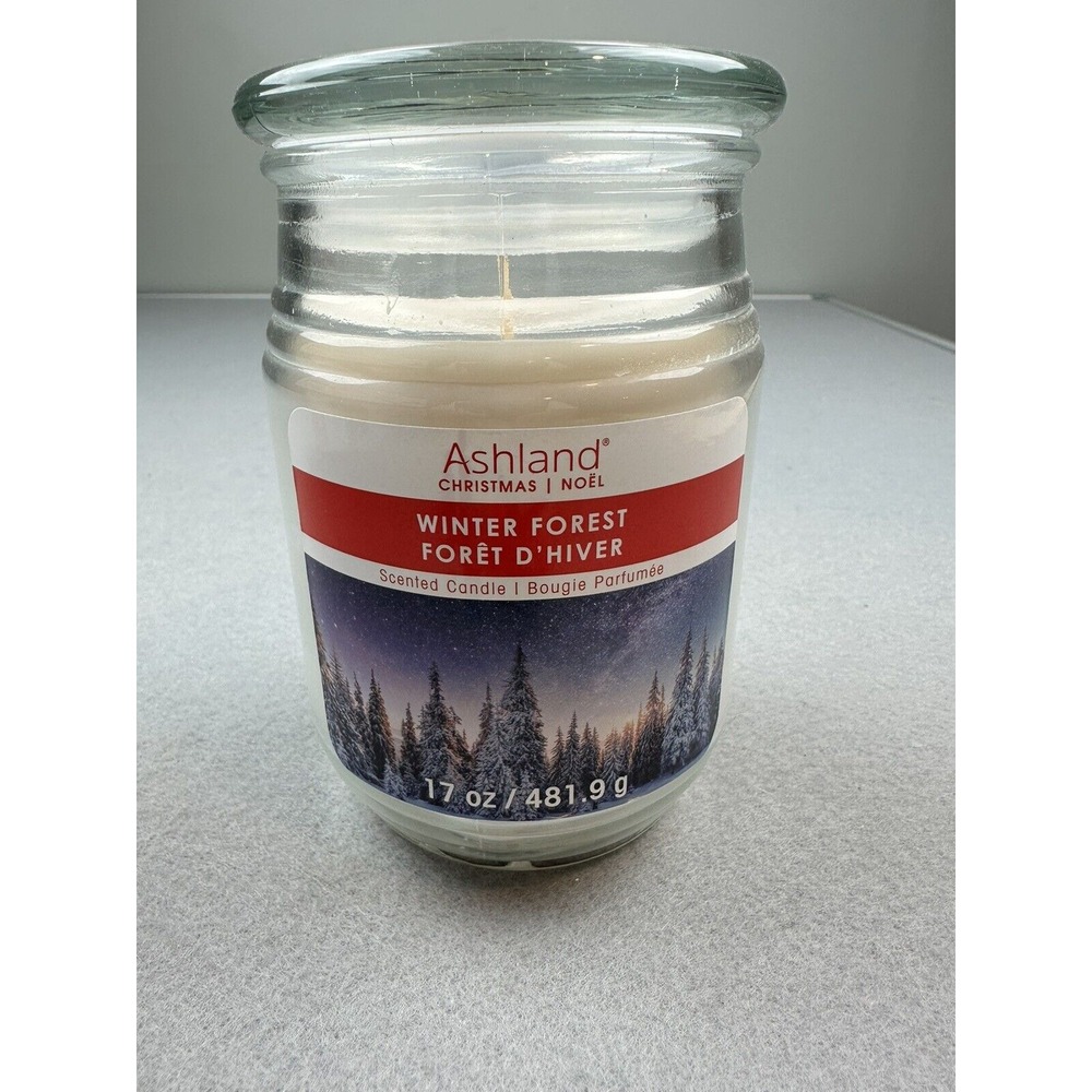 Ashland Christmas Winter Forest 17 Ounce Fragrance Candle New Holiday Theme‎